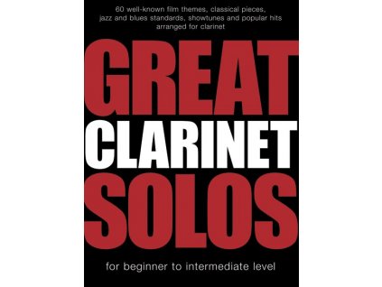 53922 noty pro klarinet great clarinet solos