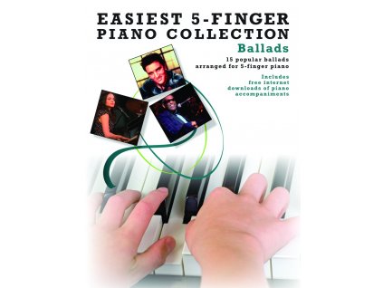53967 noty pro piano easiest 5 finger piano collection ballads