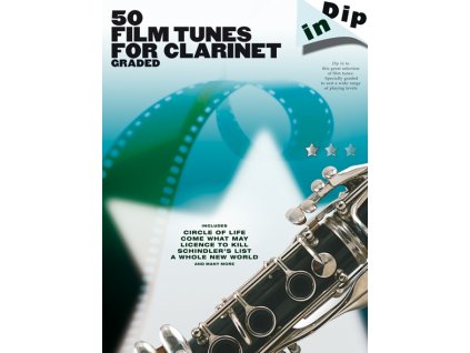 53997 noty pro klarinet dip in 50 film tunes for clarinet