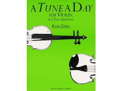 54072 noty pro housle a tune a day for violin book three