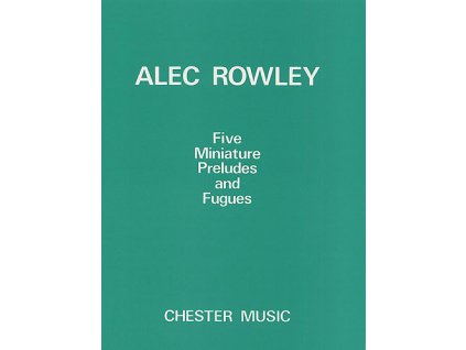 54129 noty pro piano five miniature preludes and fugues
