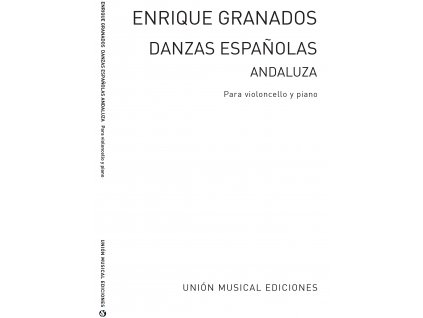 54846 noty pro cello granados danza espanola no 5 andaluza