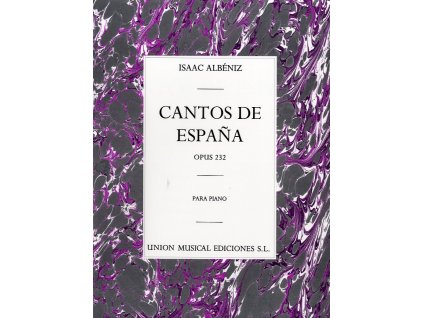 54900 noty pro piano albeniz cantos de espana op 232 complete piano