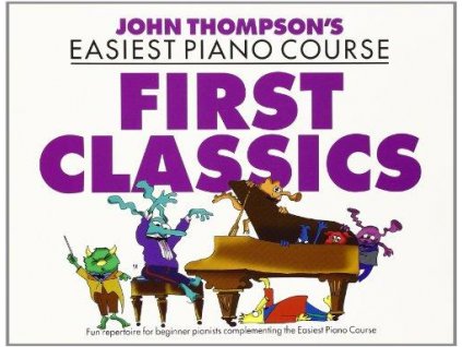 55014 noty pro piano john thompson s piano course first classics