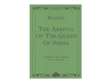 56982 noty pro piano the arrival of the queen of sheba