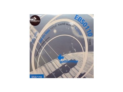 Struny na 4. strunnou baskytaru Galli PROcoated EB 50110