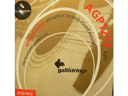 Struny na akustickou kytaru Galli PROcoated Acoustic AGP1253