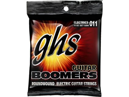 Struny na elektrickou kytaru GHS Boomers GBM