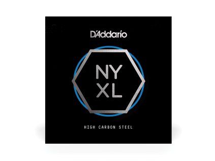 D'Addario NYS019 Single Plain Steel Guitar String, .019