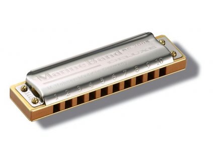 Foukací harmonika Hohner Marine Band Deluxe C dur