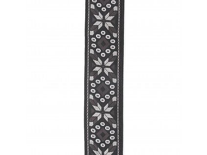 D'Addario Woven Guitar Strap, Monterey 4, Black