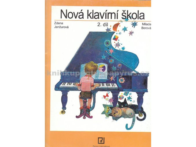 10510 nova klavirni skola 2 dil milada borova zdena janzurova