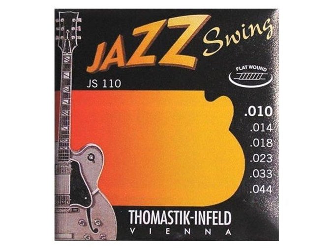 Struny na elektrickou kytaru Thomastik Jazz Swing JS110