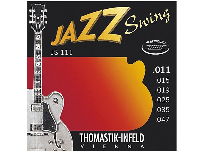 Struny na elektrickou kytaru Thomastik Jazz Swing JS111