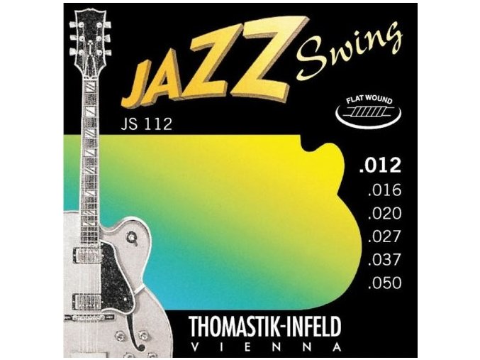 Struny na elektrickou kytaru Thomastik Jazz Swing JS112