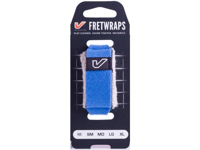 Tlumítko strun GRUVGEAR FretWraps Blue Extra Large
