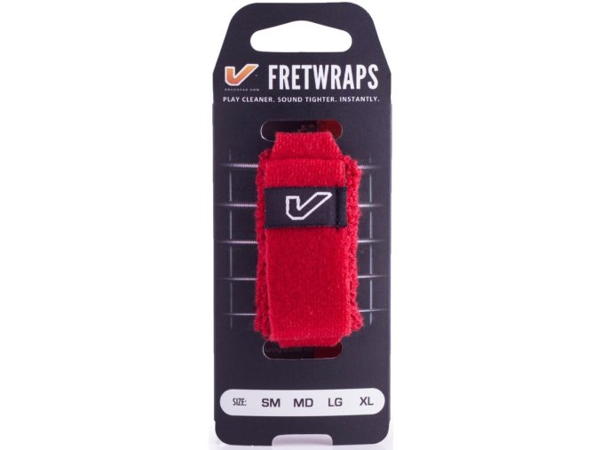 Tlumítko strun GRUVGEAR FretWraps Fire Red Medium