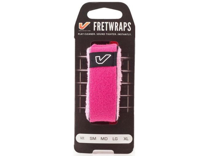Tlumítko strun GRUVGEAR FretWraps Puff Pink Large