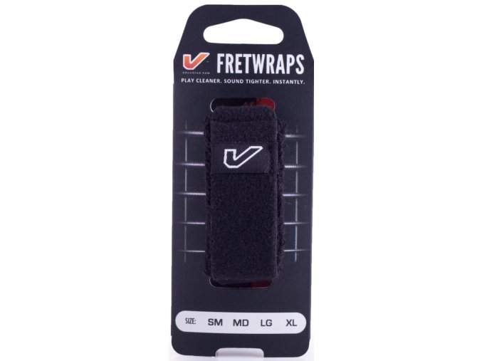 Tlumítko strun GRUVGEAR FretWraps Black Medium