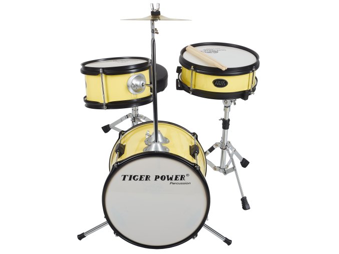 Dětská bicí souprava TIGER POWER TCCJR30 Yellow