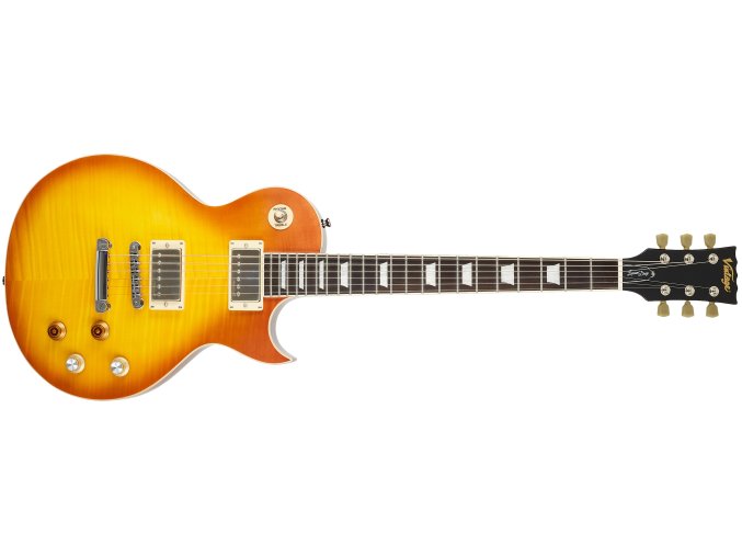 Elektrická kytara VINTAGE V100PGM Lemon Drop
