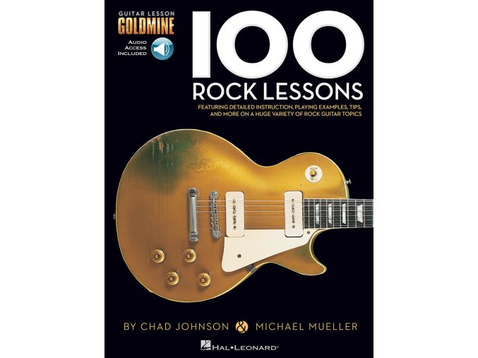 100 Rock Lessons + Audio Online / kytara + tabulatura