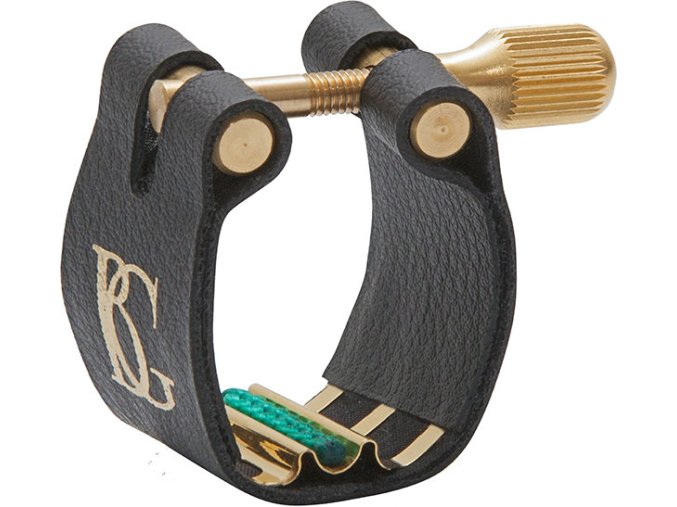 L14SR SUPER REVELATION LIGATURE HARD RUBBER MP ALONE SOPRANO SAX (1)