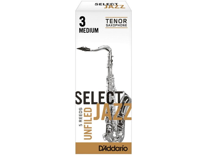 D'Addario Select Jazz Unfiled tenor 3M