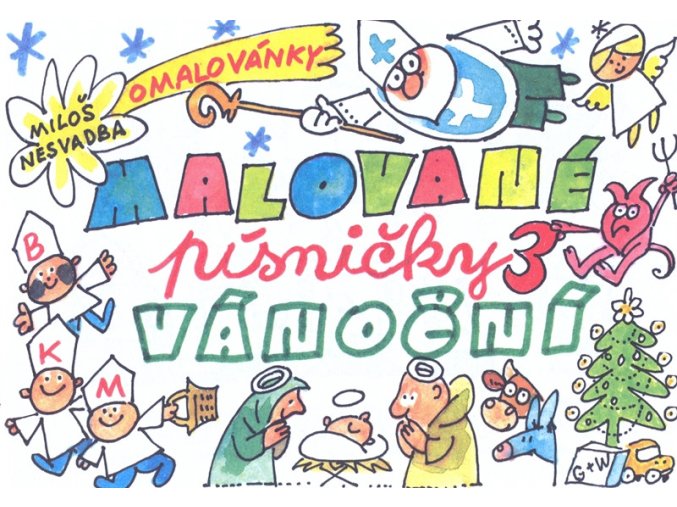 31753 malovane vanocni pisnicky 3 milos nesvadba