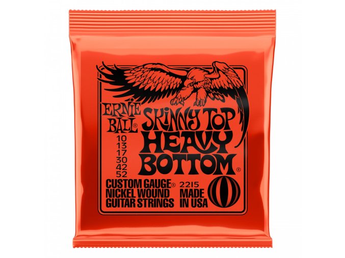 Struny na elektrickou kytaru Ernie Ball Heavy Bottom EB 2215