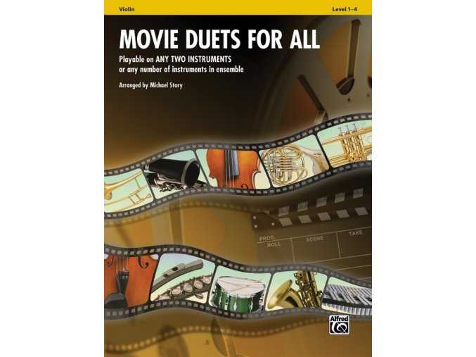 39121 noty na housle movie duets for all