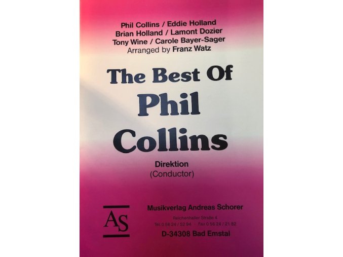 39241 partitura the best of phil collins