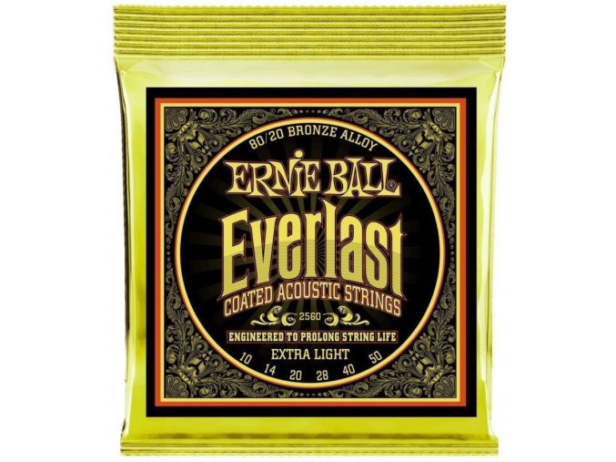 Struny Ernie Ball Everlast 80/20 Bronze 10/50 2560