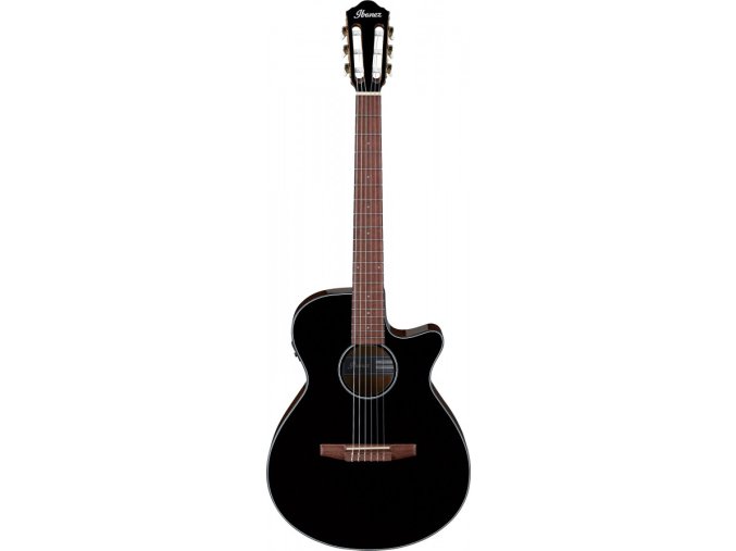 Elektro akustická kytara s nylonovými strunami Ibanez AEG50N BKH