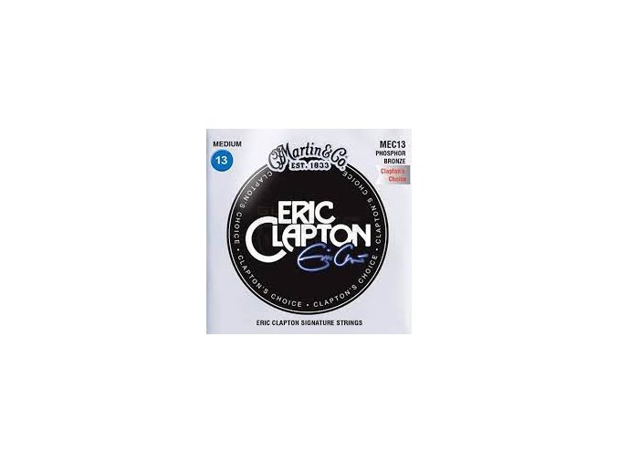 Struny na akustickou kytaru MARTIN MEC13 - Clapton´s Choice