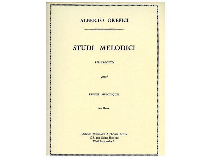 45738 noty pro fagot studi melodici
