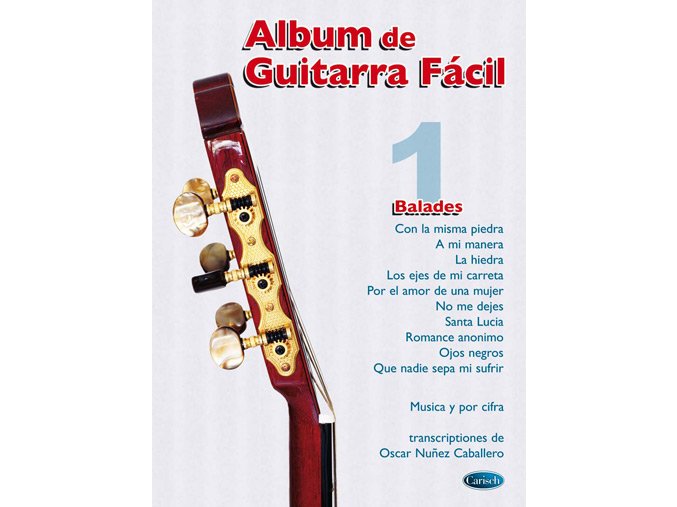 46803 noty pro kytaru album de guitarra facil no 01 balades caballero