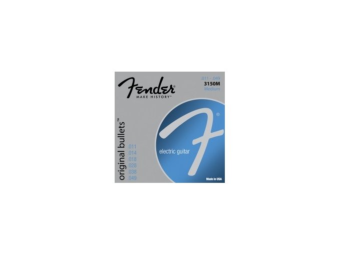 Fender Original Bullet™ 3150M, Pure Nickel, Gauges .011-.049