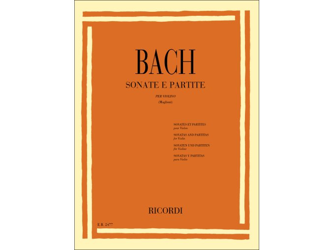 48318 noty pro housle sonatas and partitas for violin