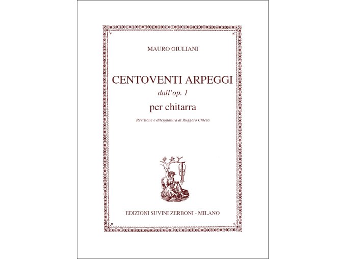 48477 noty pro kytaru centoventi arpeggi dall op 1