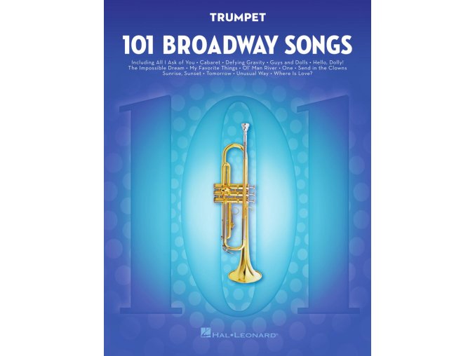 49779 noty pro trubku 101 broadway songs for trumpet