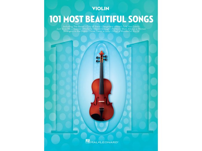 50412 noty pro housle 101 most beautiful songs