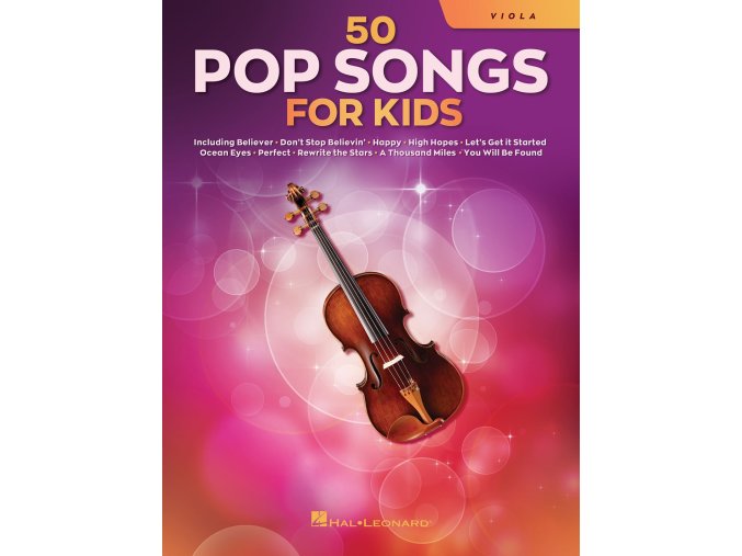 50844 noty pro violu 50 pop songs for kids
