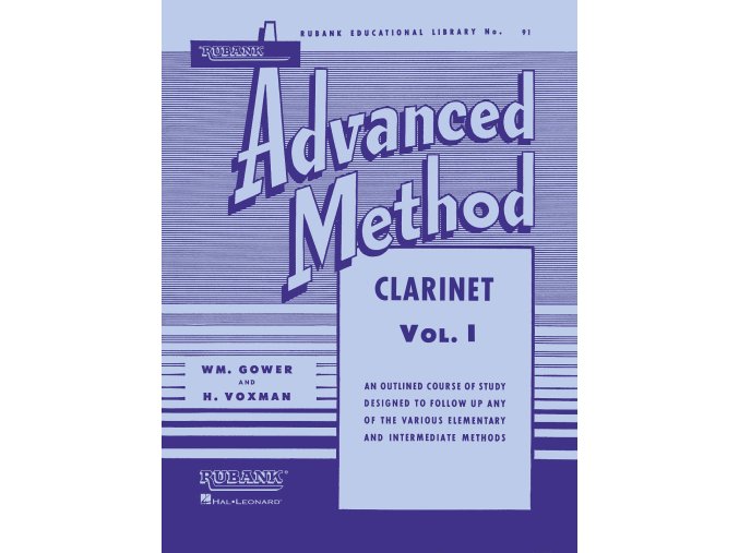 51636 noty pro klarinet rubank advanced method clarinet vol 1