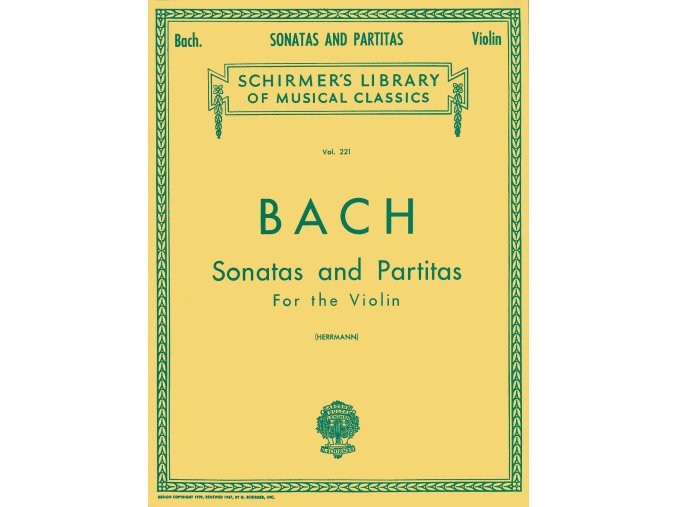 51759 noty pro housle sonatas and partitas