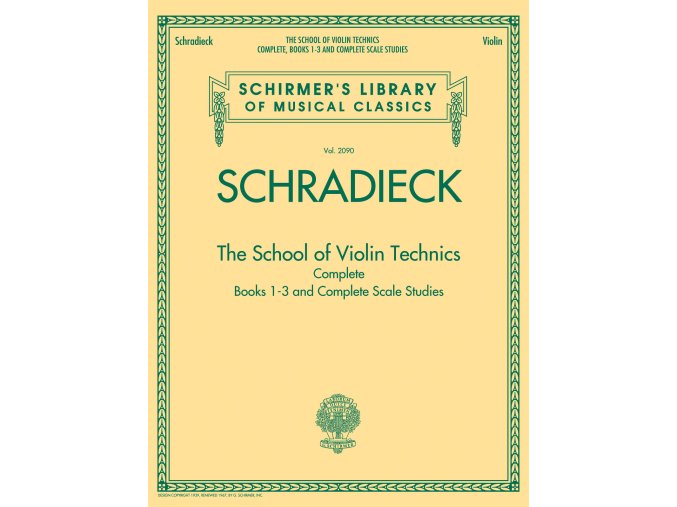 52011 noty pro housle the school of violin technics complete