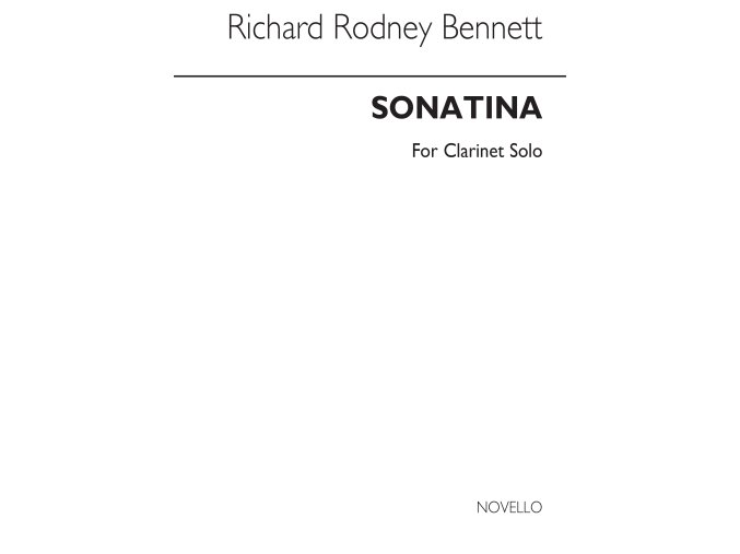 54678 noty pro klarinet sonatina for clarinet solo