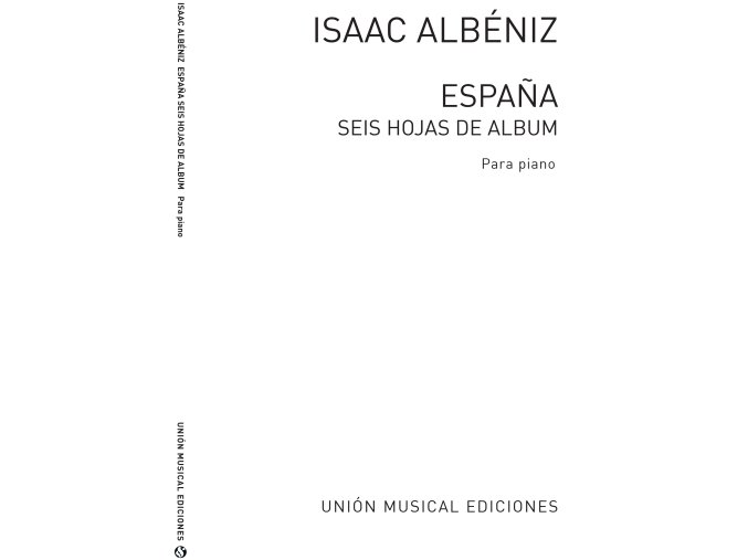 54909 noty pro piano albeniz espana op 165 seis hojas de album complete