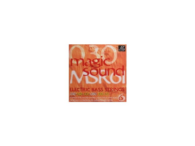 Struny na šestistrunnou baskytaru Galli Magic Sound MSR 61