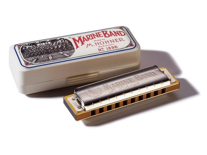 Foukací harmonika Hohner Marine Band Classic Db dur